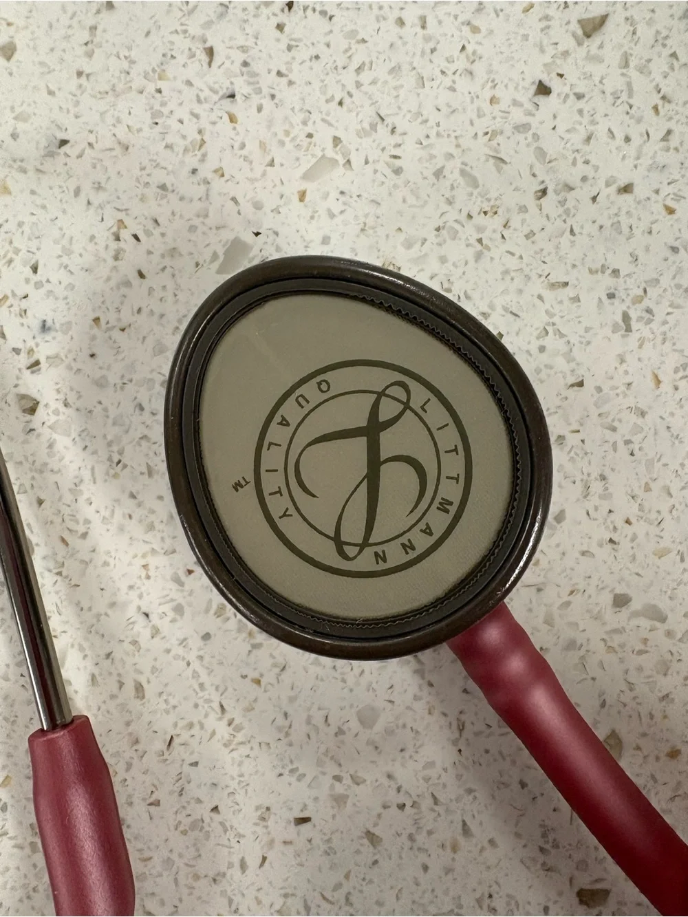 3M Littmann Pink with Black Zip Case